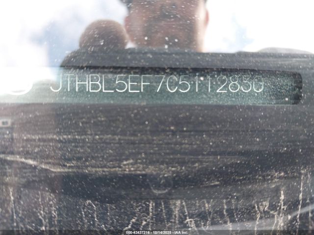 2012 LEXUS LS 460 JTHBL5EF7C5112830 Photo 8