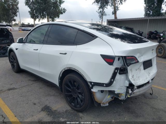 2022 TESLA MODEL Y 7SAYGAEE9NF516703 Photo 2