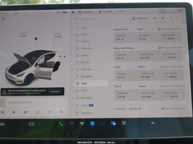 2022 TESLA MODEL Y 7SAYGDEF1NF339915 Photo 6