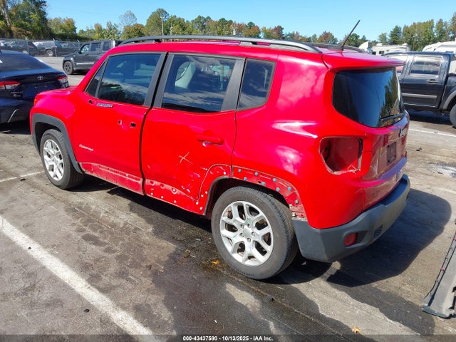Продаж на аукціоні авто 2017 Jeep Renegade Latitude Fwd, vin: ZACCJABB3HPG65642, номер лоту: 43437580