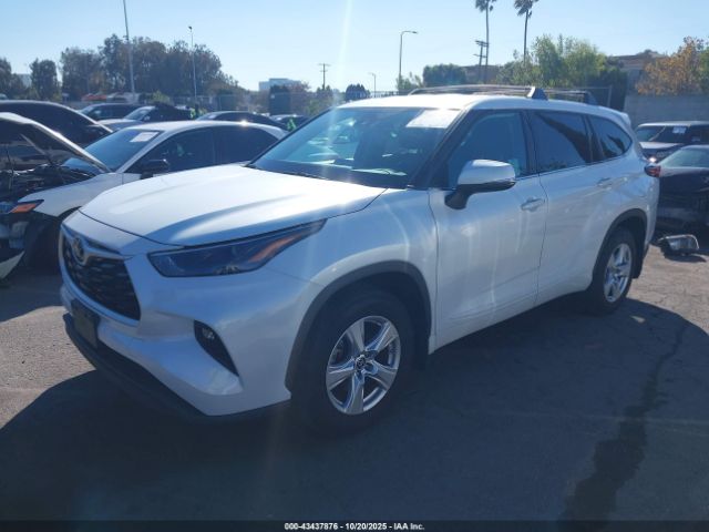 2022 TOYOTA HIGHLANDER 5TDZZRAH8NS540125 Photo 1