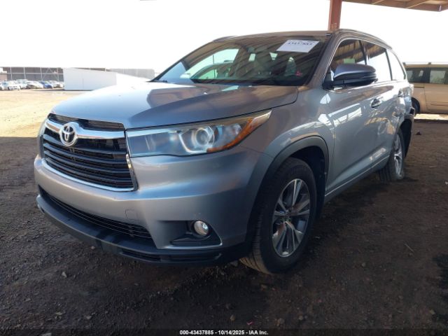 2015 TOYOTA HIGHLANDER 5TDJKRFH7FS096831 Photo 1