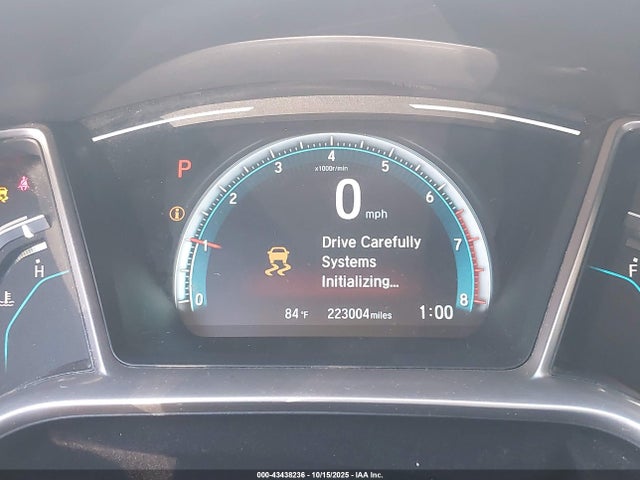 43438236 :رقم المزاد ، JHMFC1F76JX019641 vin ، 2018 Honda Civic Ex-l مزاد بيع