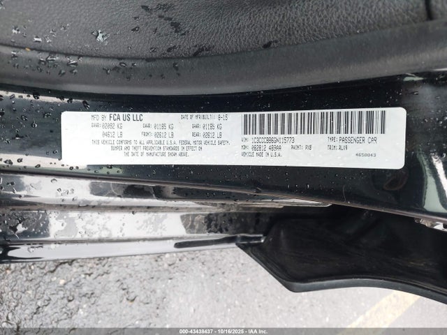 Продажа на аукционе авто 2016 Chrysler 200 S, vin: 1C3CCCBB6GN115773, номер лота: 43438437