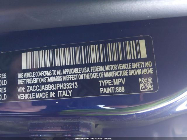 2018 JEEP RENEGADE ZACCJABB6JPH33213 Photo 8