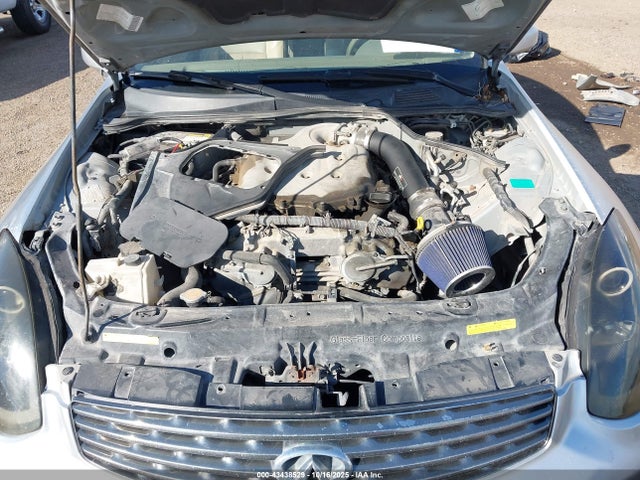 2004 Infiniti G35 მანქანა იყიდება აუქციონზე, vin: JNKCV54E14M806184, აუქციონის ნომერი: 43438529
