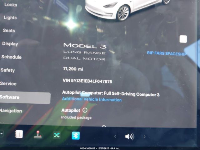 2020 TESLA MODEL 3 5YJ3E1EB4LF647876 Photo 6