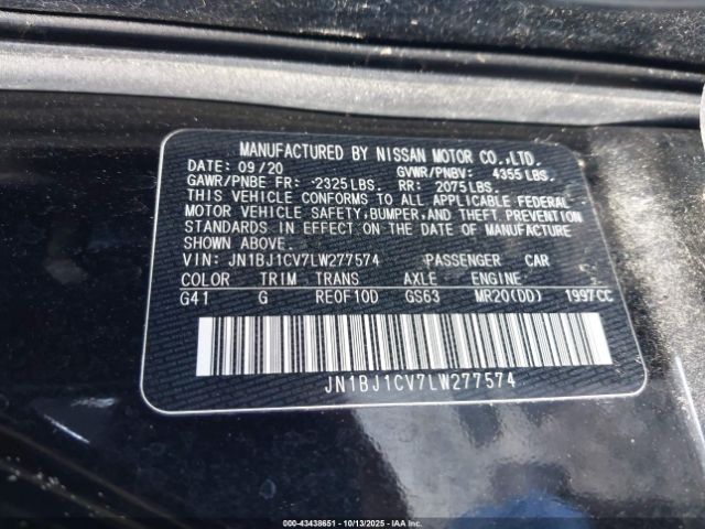 2020 NISSAN ROGUE SPORT JN1BJ1CV7LW277574 Photo 8