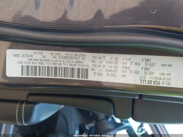 2017 JEEP GRAND CHEROKEE 1C4RJFBG3HC807513 Photo 8