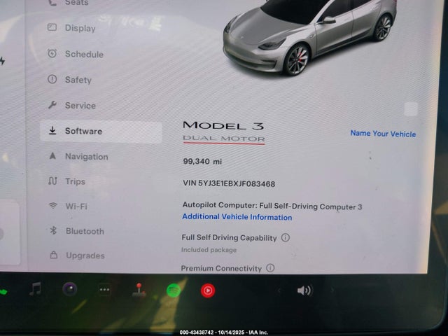 2018 TESLA MODEL 3 5YJ3E1EBXJF083468 Photo 6