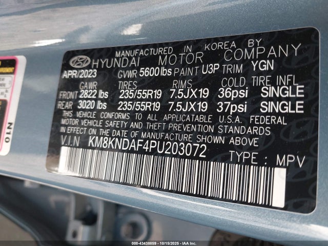 Hyundai Ioniq 5 Sel 2023 KM8KNDAF4PU203072 Image 9