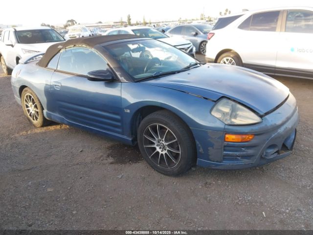 2003 MITSUBISHI ECLIPSE SPYDER 4A3AE55H33E045889 Photo 0