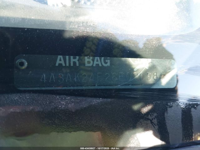 2006 MITSUBISHI ECLIPSE 4A3AK24F26E026584 Photo 8