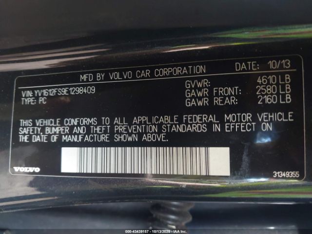 2014 VOLVO S60 YV1612FS9E1298409 Photo 8