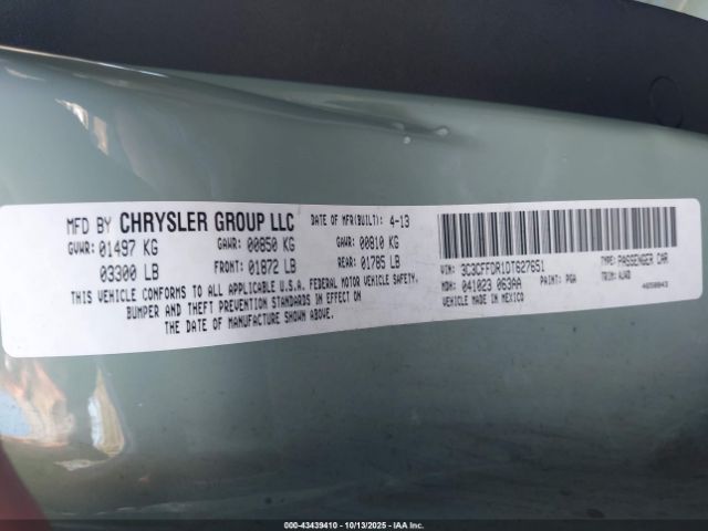 2013 FIAT 500C 3C3CFFDR1DT627651 Photo 8