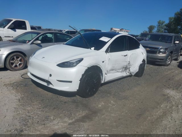 2022 TESLA MODEL Y 7SAYGDEE5NF321358 Photo 1