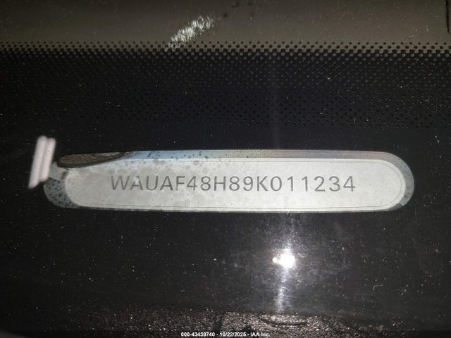2009 AUDI A4 WAUAF48H89K011234 Photo 8