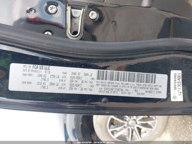 2018 DODGE JOURNEY 3C4PDCAB7JT495760 Photo 8