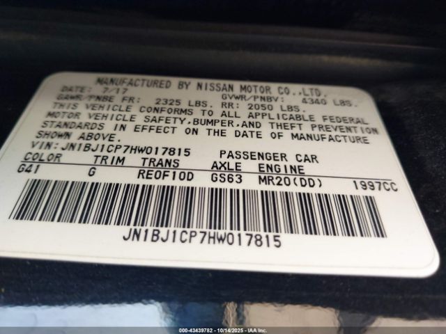 2017 NISSAN ROGUE SPORT JN1BJ1CP7HW017815 Photo 8