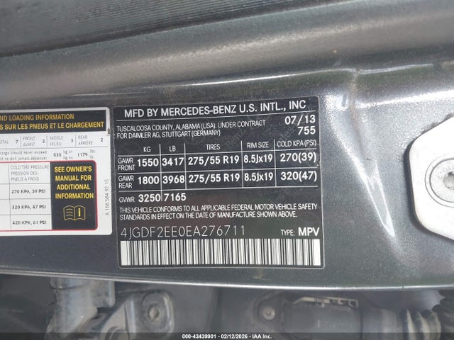 2014 MERCEDES-BENZ GL 350 BLUETEC 4JGDF2EE0EA276711 Photo 8