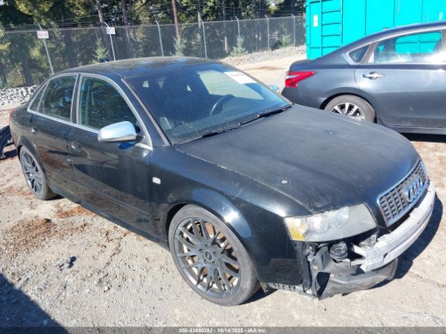 2004 AUDI S4 WAUPL68E34A160380