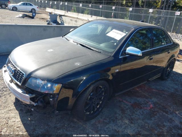 2004 AUDI S4 WAUPL68E34A160380 Photo 1