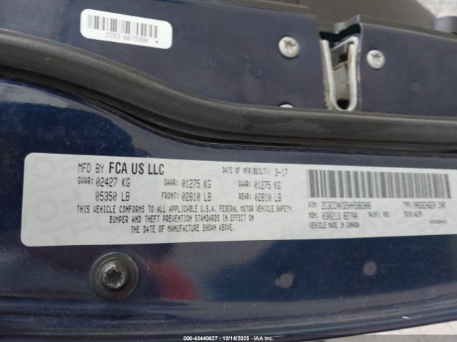 2017 CHRYSLER 300C 2C3CCAKG5HH586906 Photo 8