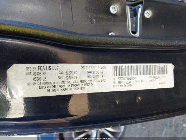 2C3CDXCT0GH276849 Dodge Charger Road/track