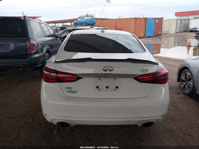 Aukcja sprzedaży 2018 Infiniti Q50 3.0t Luxe, vin: JN1EV7AR2JM611075, numer aukcji: 43440643