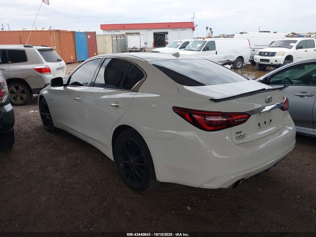 Aukcja sprzedaży 2018 Infiniti Q50 3.0t Luxe, vin: JN1EV7AR2JM611075, numer aukcji: 43440643