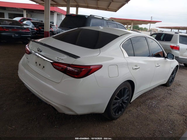 Aukcja sprzedaży 2018 Infiniti Q50 3.0t Luxe, vin: JN1EV7AR2JM611075, numer aukcji: 43440643