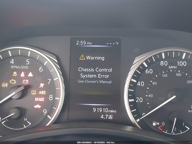 Aukcja sprzedaży 2018 Infiniti Q50 3.0t Luxe, vin: JN1EV7AR2JM611075, numer aukcji: 43440643