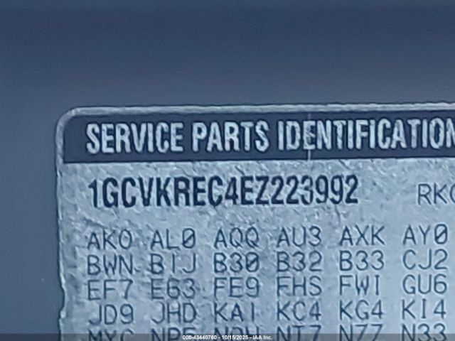 2014 CHEVROLET SILVERADO 1500 1GCVKREC4EZ223992 Photo 8