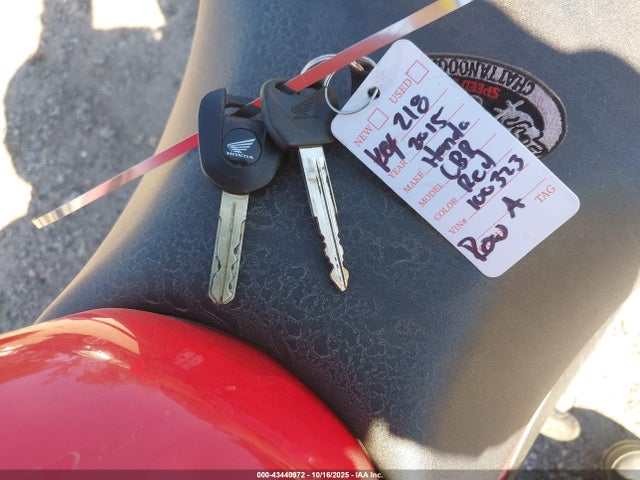 Продаж на аукціоні авто 2015 Honda Cbr300 Ra, vin: MLHNC5150F5100323, номер лоту: 43440972