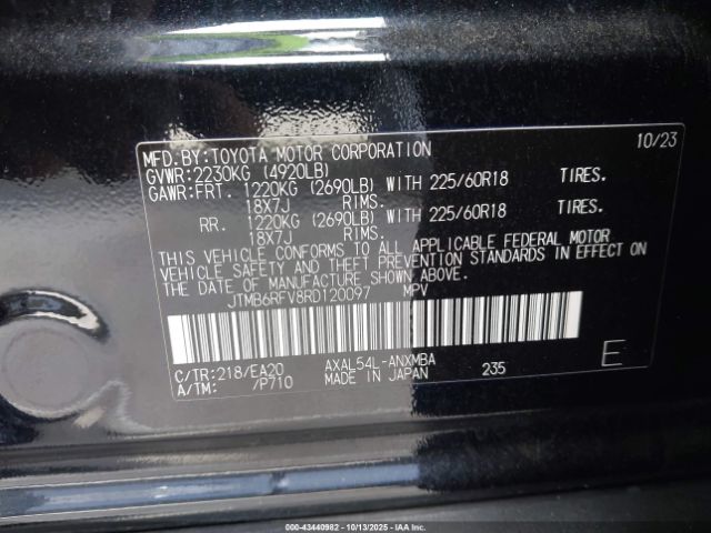 2024 TOYOTA RAV4 HYBRID JTMB6RFV8RD120097 Photo 8