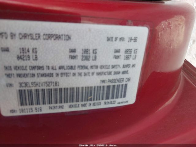 1997 CHRYSLER SEBRING 3C3EL55H1VT527181 Photo 8