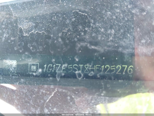 1G1ZE5ST8HF125276 Chevrolet lfv - di: direct injection, vvt: variable valve timing, gen 1
