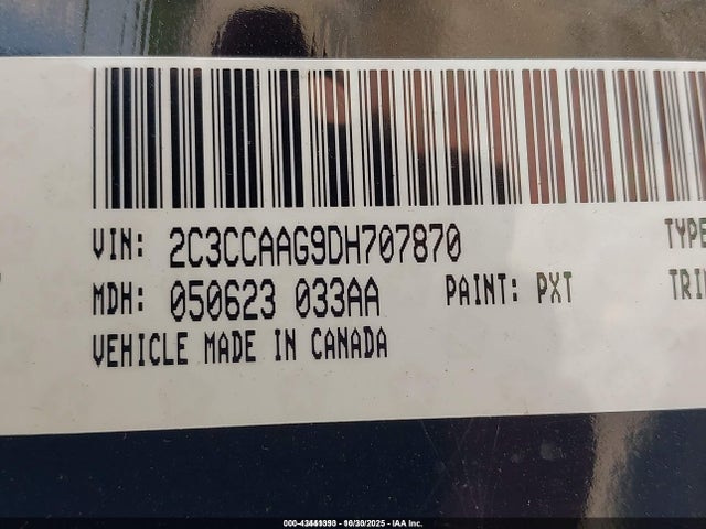 Aukcja sprzedaży 2013 Chrysler 300 Motown, vin: 2C3CCAAG9DH707870, numer aukcji: 43441393