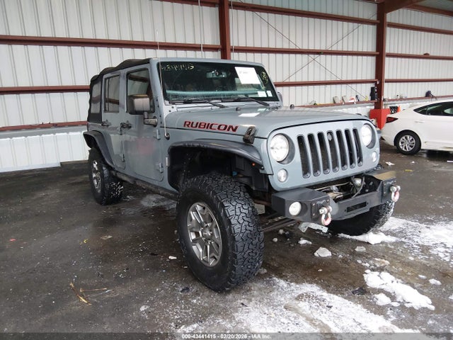43441415 :رقم المزاد ، 1c4hjwfg5fl607431 vin ، 2015 Jeep Wrangler Unlimited Rubicon مزاد بيع