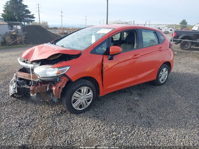 2018 Honda Fit Lx მანქანა იყიდება აუქციონზე, vin: 3HGGK5H46JM725339, აუქციონის ნომერი: 43441450