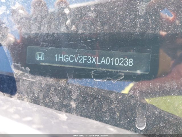 2020 HONDA ACCORD 1HGCV2F3XLA010238 Photo 8