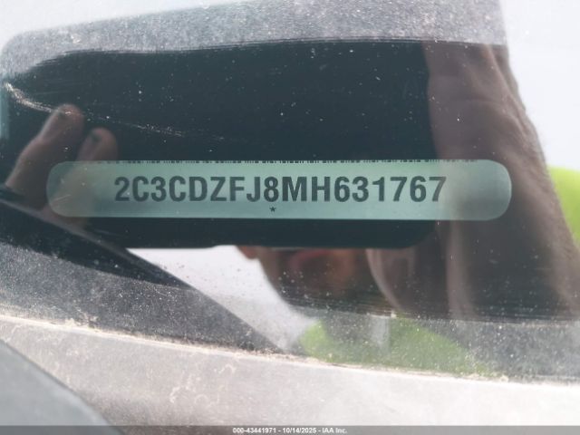 2021 DODGE CHALLENGER 2C3CDZFJ8MH631767 Photo 8