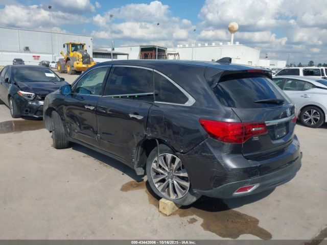 2014 ACURA MDX 5FRYD3H40EB011684 Photo 2