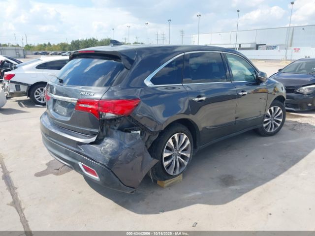 2014 ACURA MDX 5FRYD3H40EB011684 Photo 3