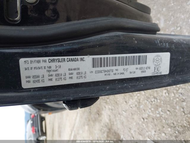 2010 CHRYSLER 300C 2C3CK6CT6AH202732 Photo 8