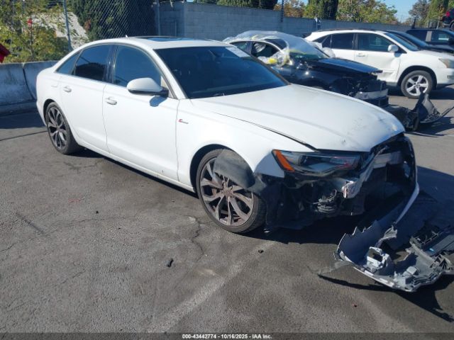 2013 AUDI A6 WAUGGAFC1DN122129 Photo 0