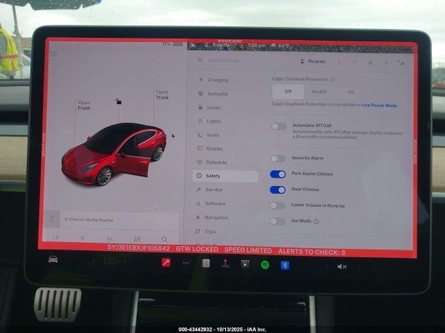 2018 TESLA MODEL 3 5YJ3E1EBXJF105842 Photo 6
