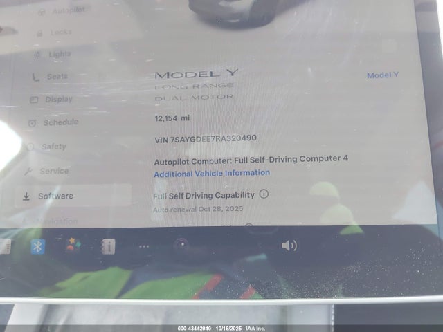 2024 TESLA MODEL Y 7SAYGDEE7RA320490 Photo 6