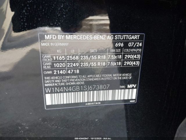2025 MERCEDES-BENZ GLA 250 W1N4N4GB1SJ673807 Photo 8