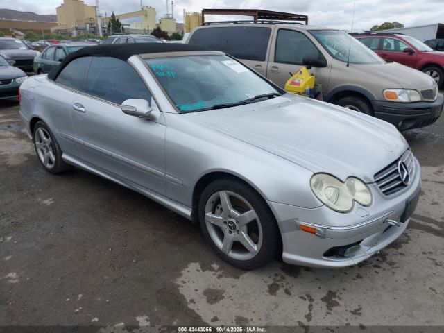 2005 MERCEDES-BENZ CLK 500 WDBTK75J65F122527